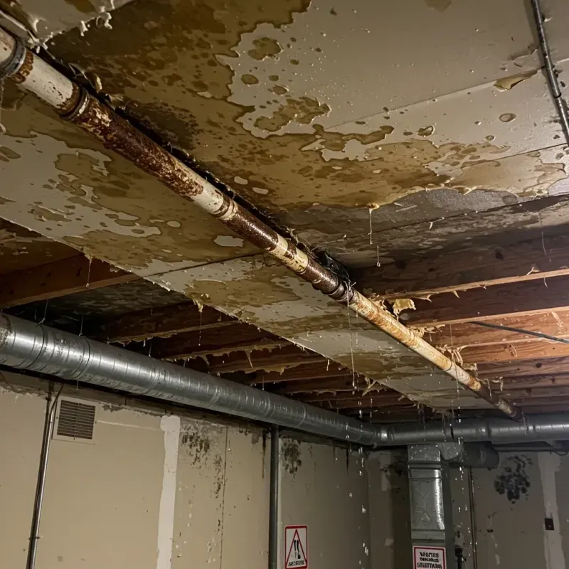 Ceiling Water Damage Repair in Ansonia, OH